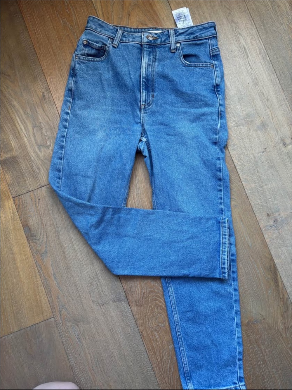 Guess Mom Style Blue Denim Jeans